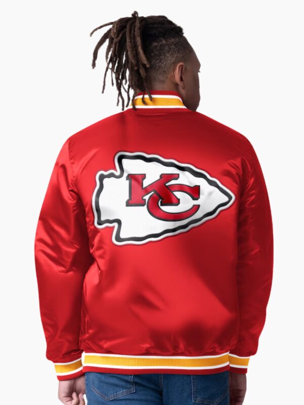 Kansas City Chiefs Closer Red Satin Jacket