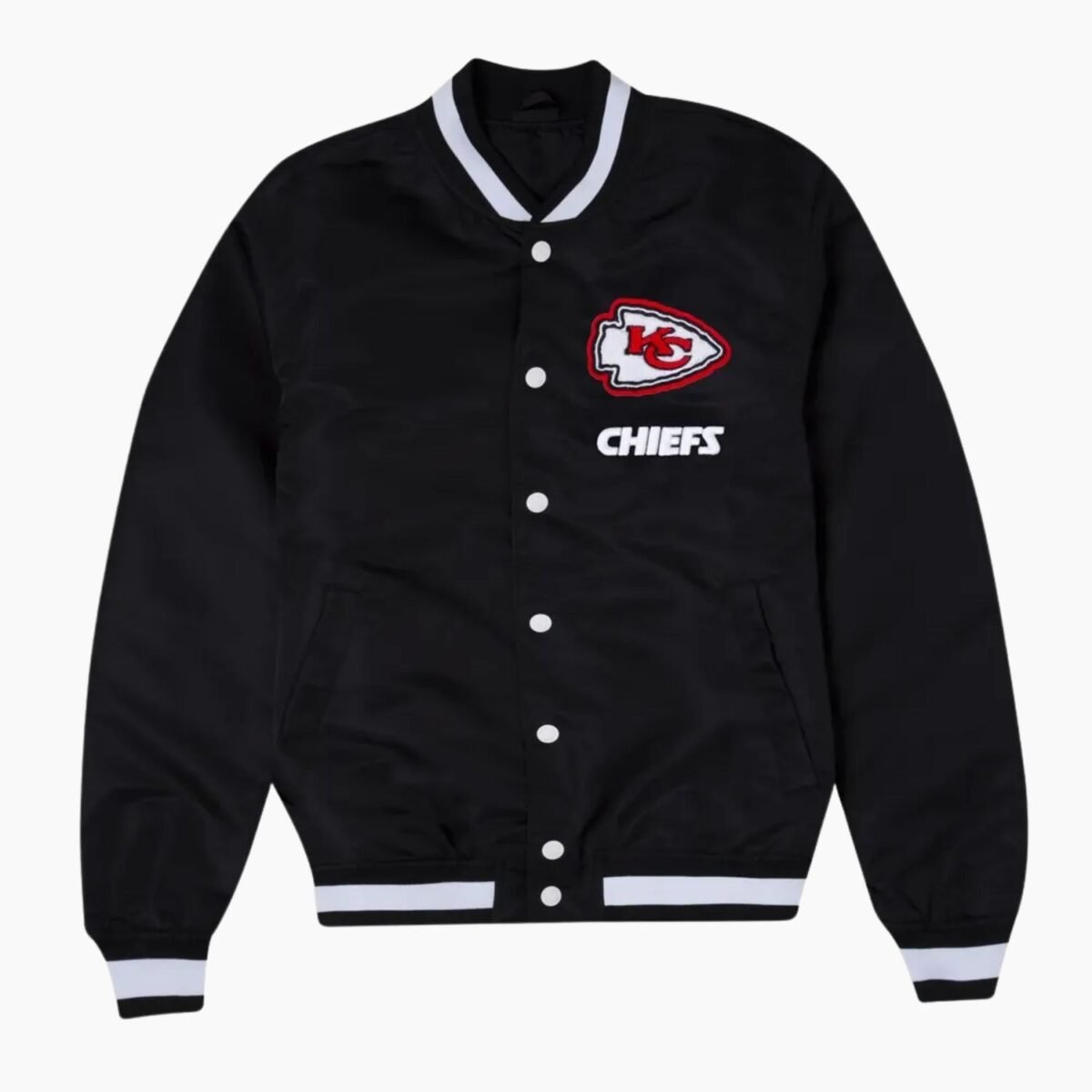 Kansas City Chiefs Logo Select Black Jacket