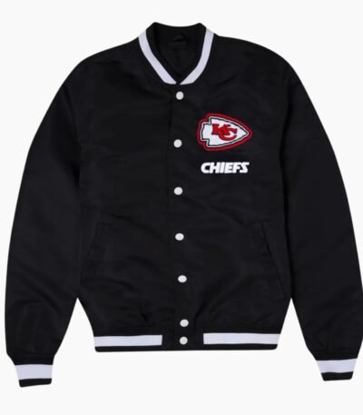 Kansas City Chiefs Logo Select Black Jacket