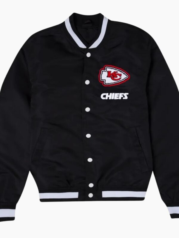 Kansas City Chiefs Logo Select Black Jacket
