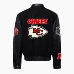 Kansas City Chiefs Wool & Leather Varsity Jacket