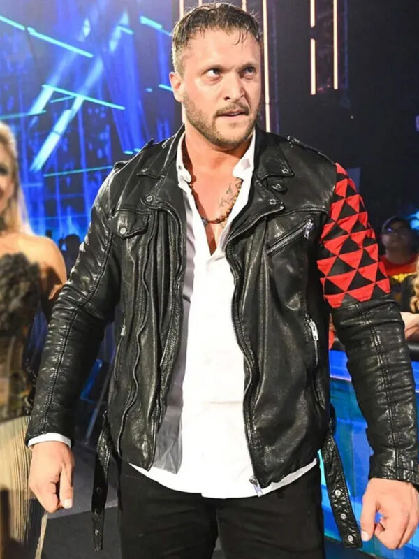 Karrion Kross Return on Smackdown Black leather Jacket