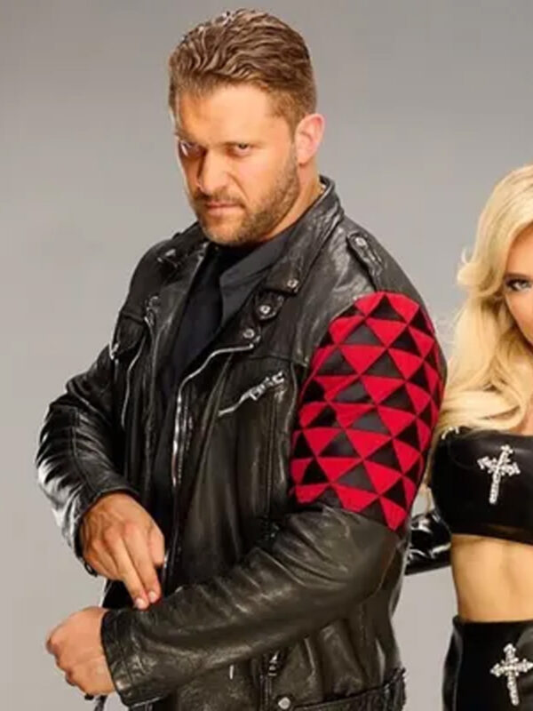 Karrion Kross Return on Smackdown Black leather Jacket