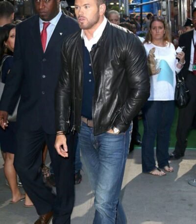 Kellan Lutz Leather Jacket