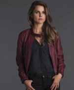 Keri Russell The Americans Leather Jacket