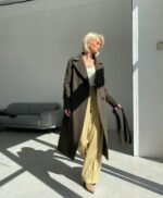 Khaki - Green Wool Coat