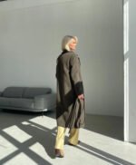 Khaki - Green Wool Coat