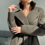 Khaki - Green Wool Coat