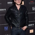 Kit Harington Battersea Annual Party Leather Jacket