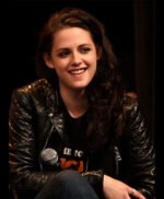 Kristen Stewart Leather Jacket Women Celebrity Jacket