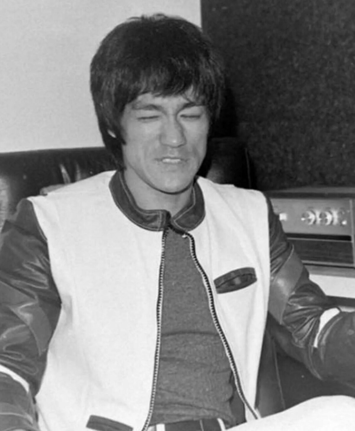 Kung Fu Classic Vintage Celebrity Bruce Lee Leather Jacket