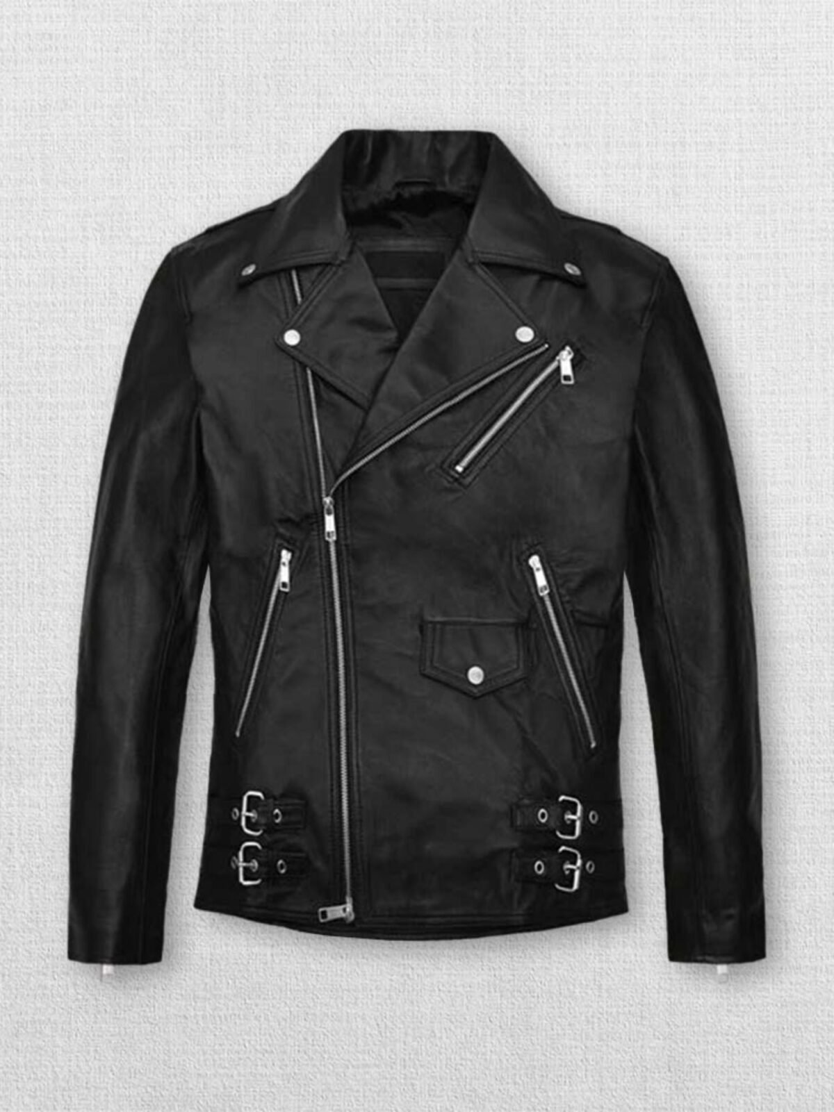 Kylian Mbappe Leather Jacket