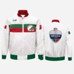 LA Chargers Mexico 2019 White Satin Jacket