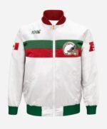 LA Chargers Mexico 2019 White Satin Jacket