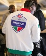 LA Chargers Mexico 2019 White Satin Jacket