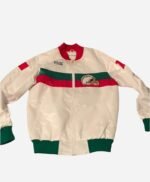 LA Chargers Mexico 2019 White Satin Jacket