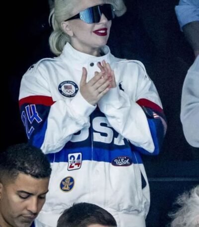 Lady Gaga Olympics 2024 Paris Team Jacket