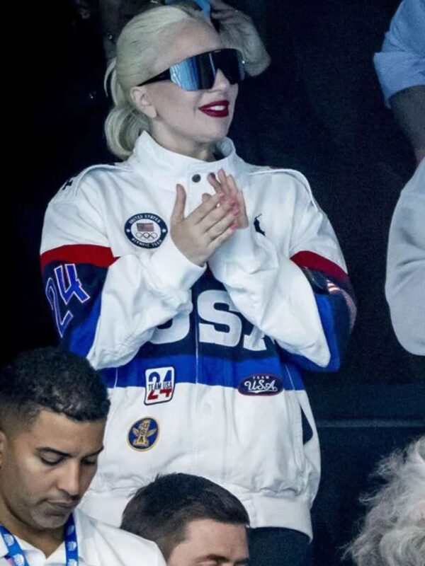 Lady Gaga Olympics 2024 Paris Team Jacket