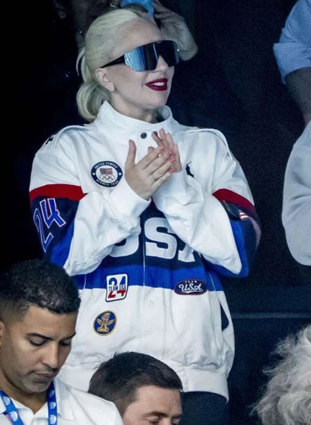 Lady Gaga Olympics 2024 Paris Team Jacket Lady Gaga Olympics 2024 Paris Team Jacket