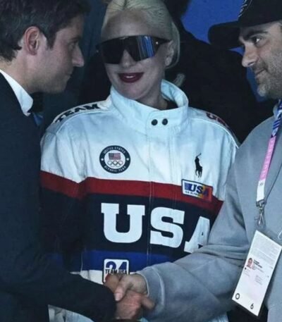 Lady Gaga Olympics 2024 Paris Team Jacket