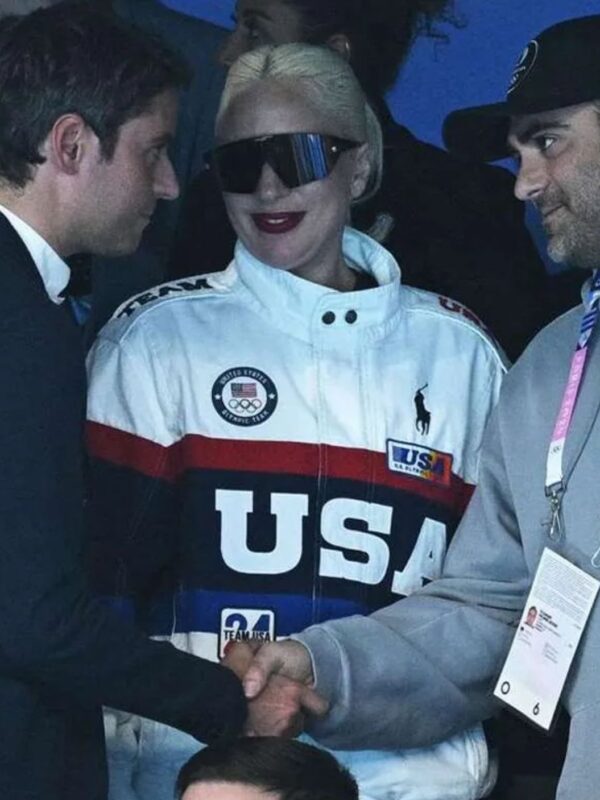 Lady Gaga Olympics 2024 Paris Team Jacket