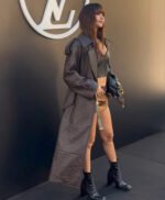 Lalisa Manobal Quilted Women Leather Coat