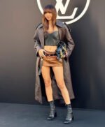 Lalisa Manobal Quilted Women Leather Coat