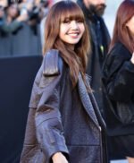 Lalisa Manobal Quilted Women Leather Coat