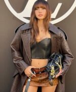 Lalisa Manobal Quilted Women Leather Coat