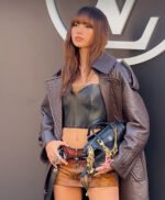 Lalisa Manobal Quilted Women Leather Coat