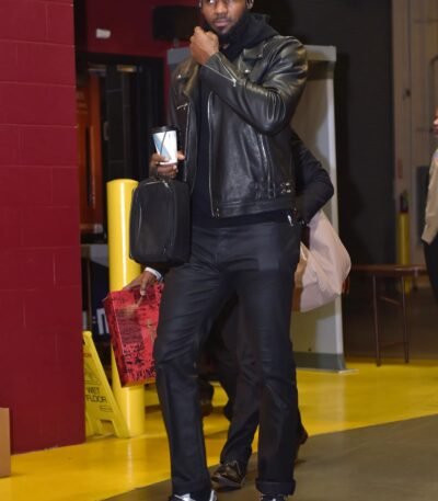 Lebron James Leather Jacket