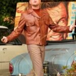 Leonardo Dicaprio Once Upon A Time In Hollywood Leather Jacket