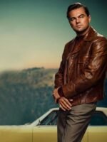 Leonardo Dicaprio Once Upon A Time In Hollywood Leather Jacket
