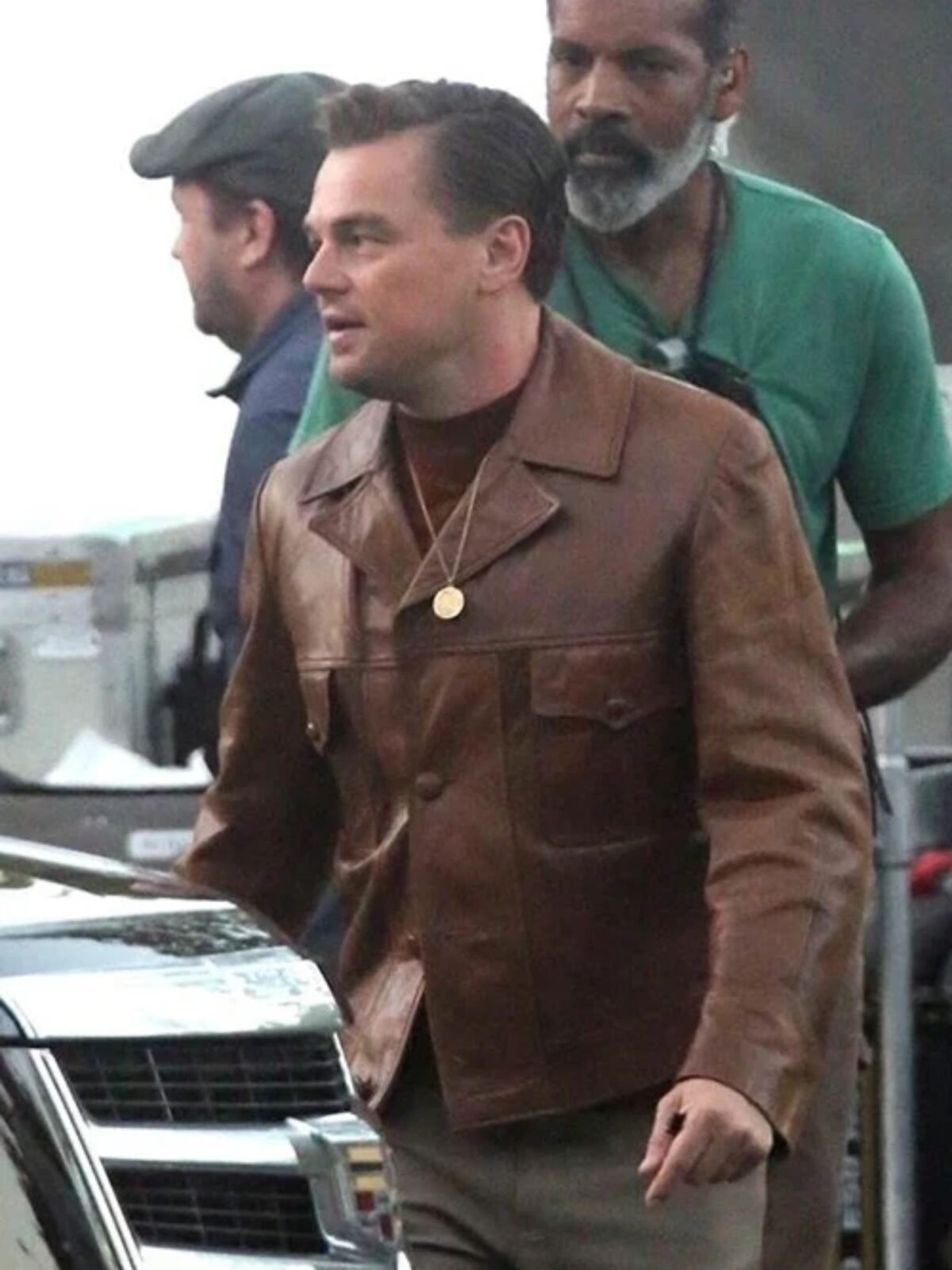 Leonardo Dicaprio Once Upon A Time In Hollywood Leather Jacket