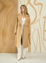 Light Camel Cashmere Coat