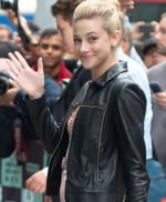 Lili Reinhart Black Leather Jacket