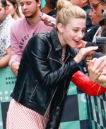 Lili Reinhart Black Leather Jacket