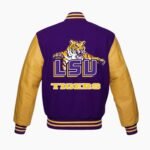 Louisiana State Tigers Purple and Gold Varsity Jacket