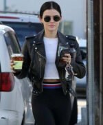 Lucy Hale Black Genuine Leather Jacket