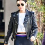 Lucy Hale Black Genuine Leather Jacket