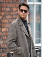 Luke Pasqualino Wool Vibrant Trench Coat