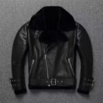 Luxury Cashmere Genuine Leather Jacket