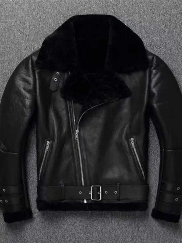 Luxury Cashmere Genuine Leather Jacket