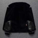 Luxury Cashmere Genuine Leather Jacket