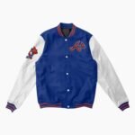 MLB Atlanta Braves Blue Wool Jacket