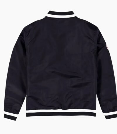 MLB Boston Red Sox Black Varsity Jacket