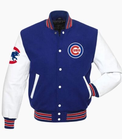 MLB Chicago Cubs Wool Varsity Jacket