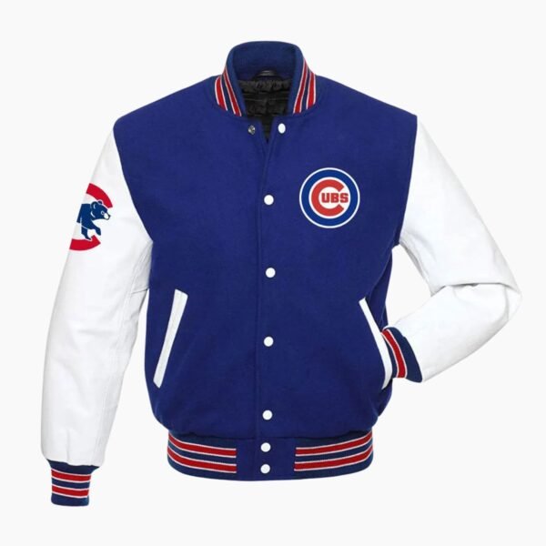 MLB Chicago Cubs Wool Varsity Jacket