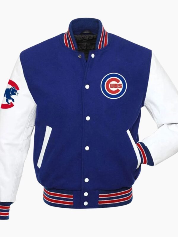MLB Chicago Cubs Wool Varsity Jacket
