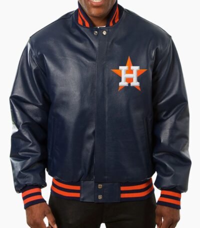 MLB Houston Astros Leather Jacket